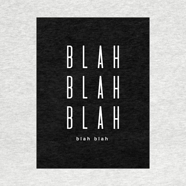 Blah blah blah by hoopoe